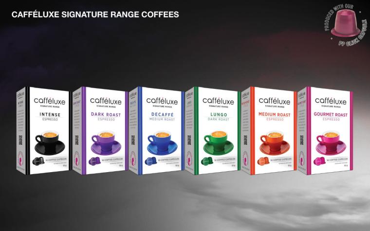 Cafe Caps and Caffeluxe Product Offering