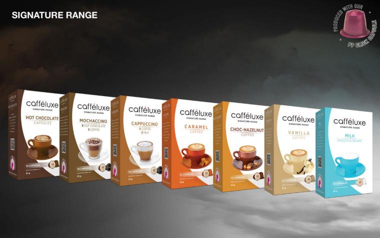 Cafe Caps and Caffeluxe Product Offering