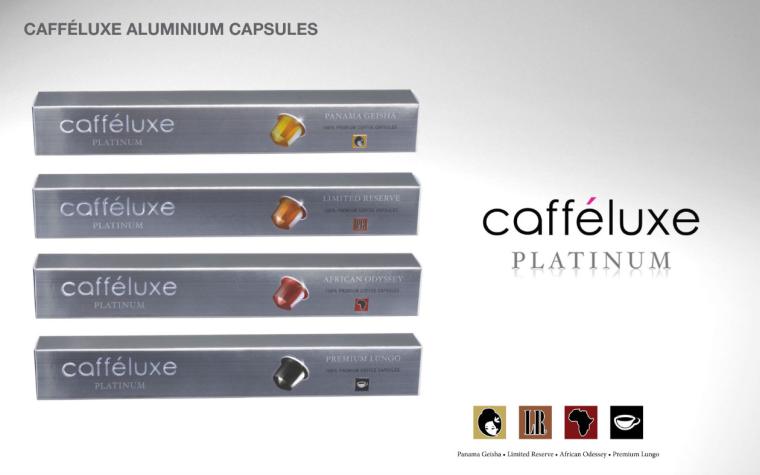 Cafe Caps and Caffeluxe Product Offering