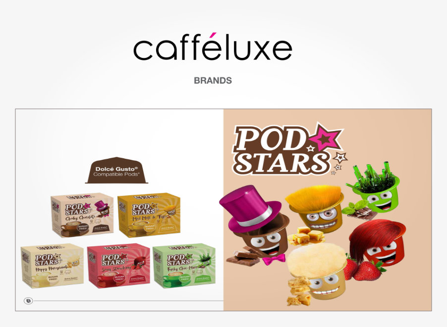 caffeluxe pod stars